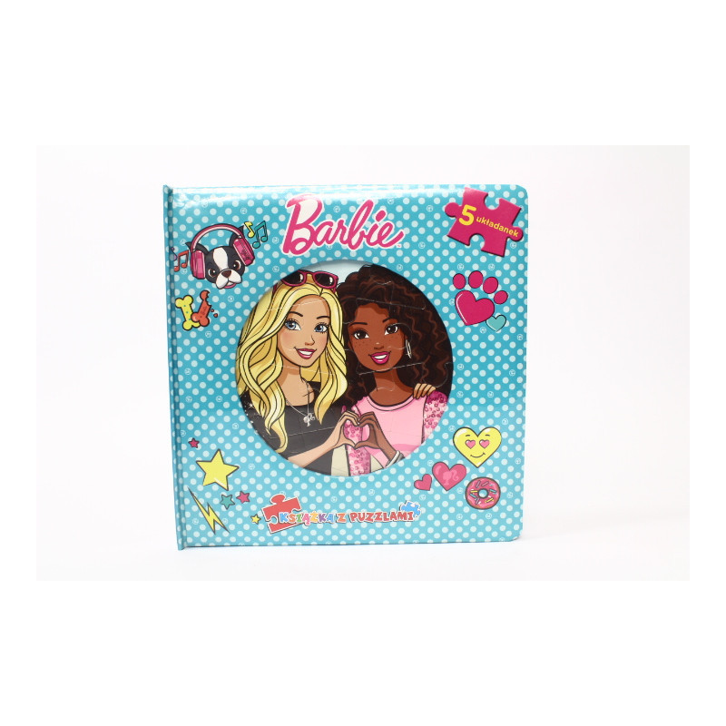  Barbie. Książka z puzzlami BRER1 78936