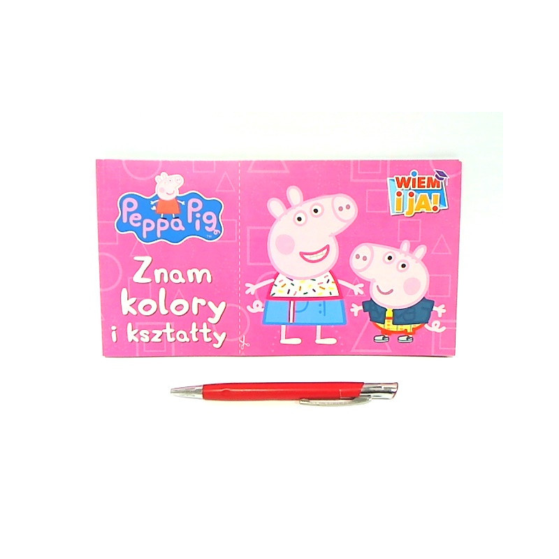  Wiem i ja 5 Świnka Peppa Znam kolory...76284