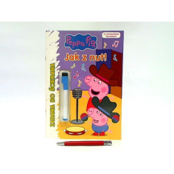  Zadania d/ścier3 Świnka Peppa Jak z nut!77861