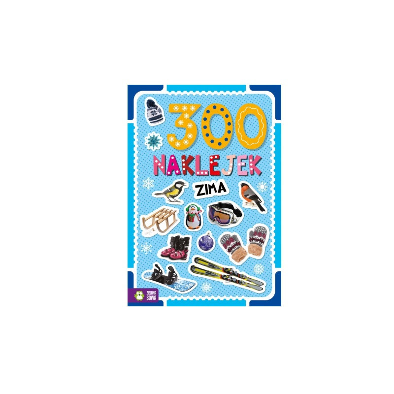 300 naklejek w1 Zima 08171