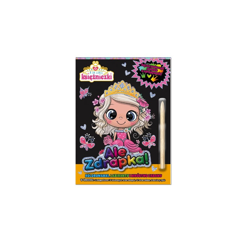 A ja lubię księżniczki Ale zdrapka! cz1 22885