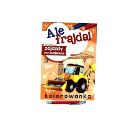 Ale frajda! Wykoloruj pojazdy na budowie 70897