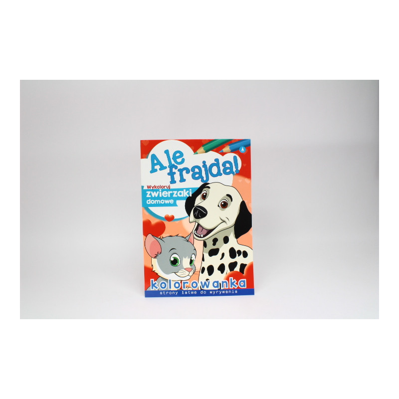 Ale frajda! Wykoloruj zwierzaki domowe 56634