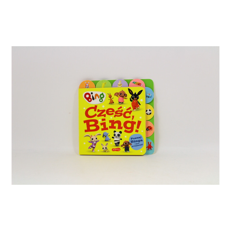 Cześć Bing! Książka z registrami 80617