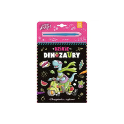 Dzikie dinozaury Zdrapywanka z rysikiem 36104