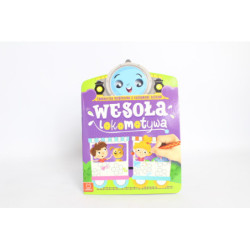 Edukac.książ.z ruch.oczkami Wesoła lokomot.33486