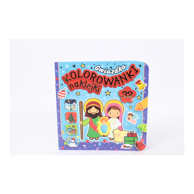 Kolorowanki naklejki Gwiazdka 13761