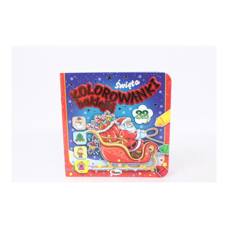 Kolorowanki naklejki Święta 10258