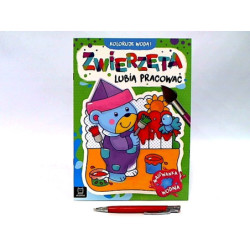 Koloruję wodą! Zwierzęta lubią pracować 30492