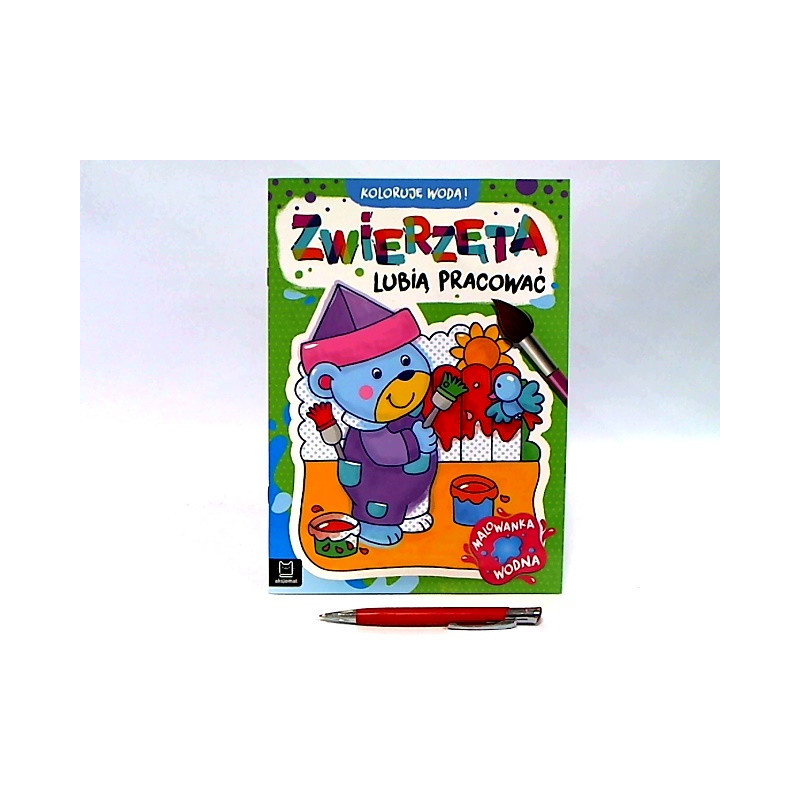 Koloruję wodą! Zwierzęta lubią pracować 30492