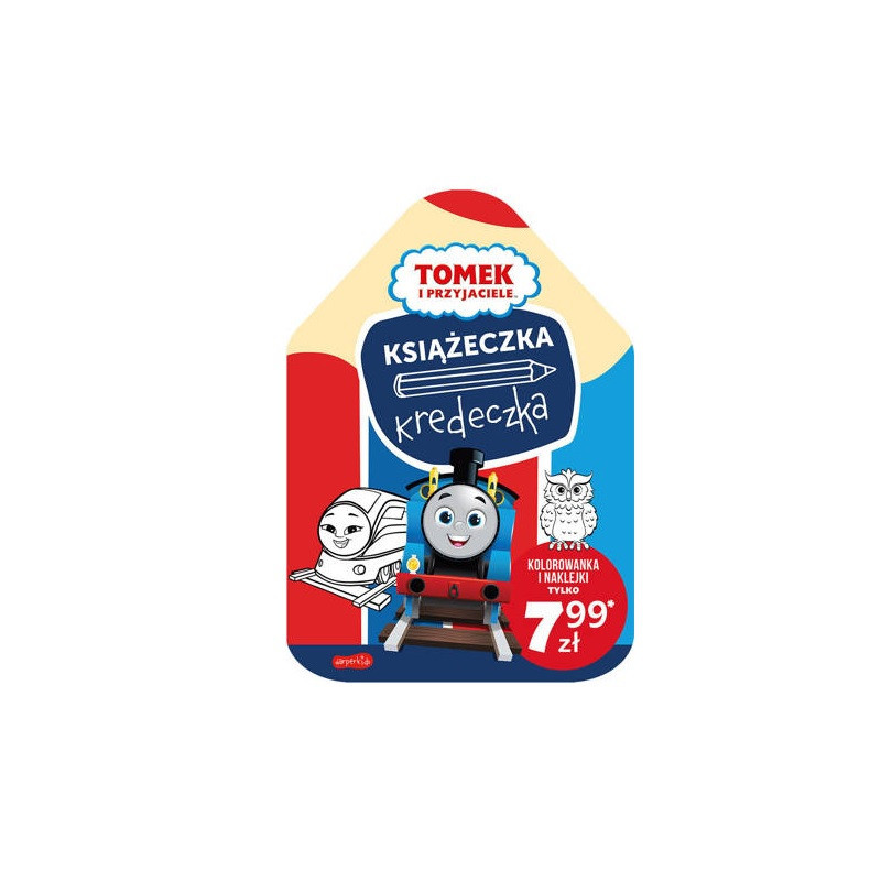 Książeczka kredeczka Tomek i przyjaciele 80693