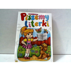 Książeczka Piszemy literki 043 58.11.1 40657