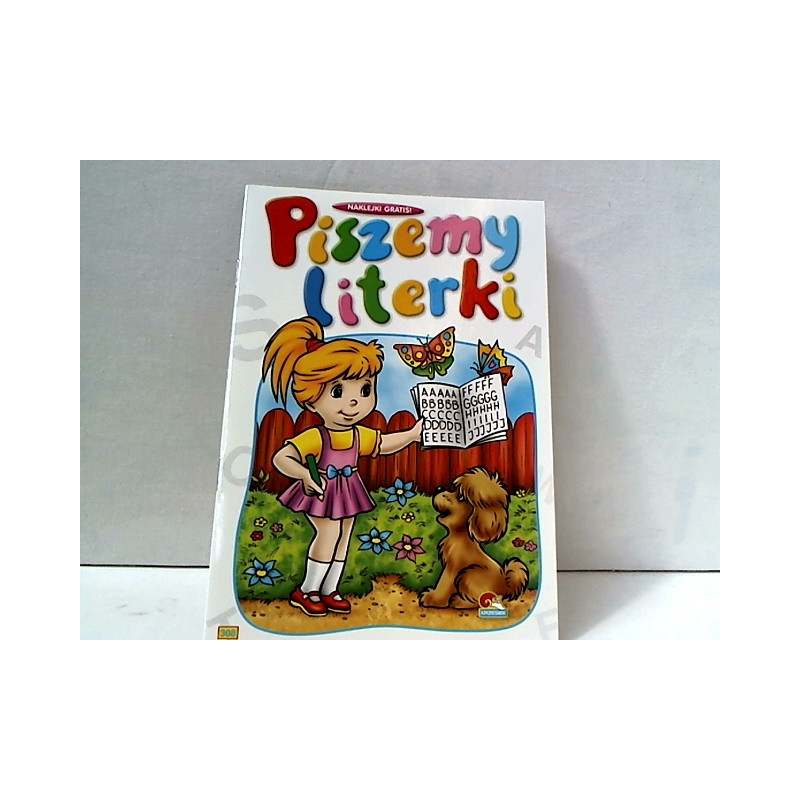 Książeczka Piszemy literki 043 58.11.1 40657