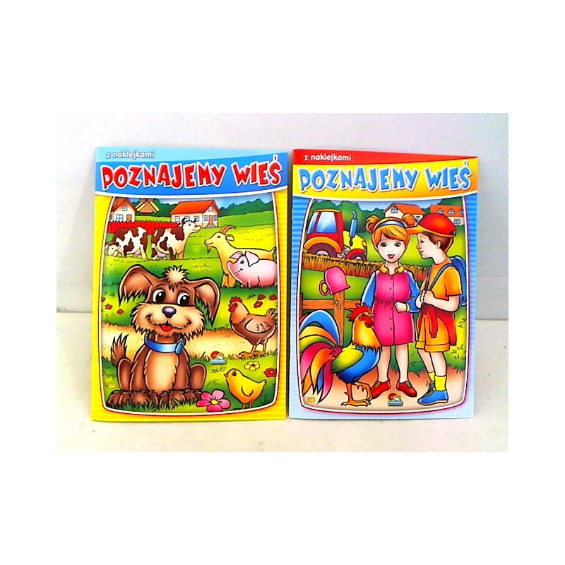 Książeczka Poznajemy wieś 019 58.11.1 40626