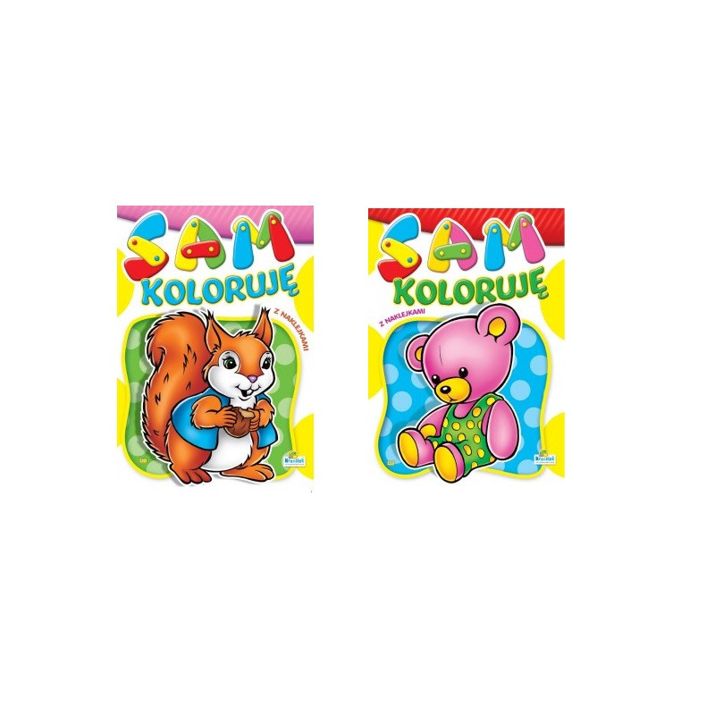 Książeczka Sam koloruję 006 58.11.1 89179