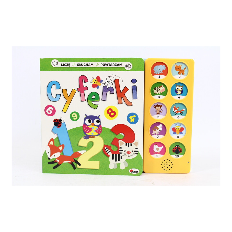 Liczę Słucham Powtarzam Cyferki 58.11.1. 12535