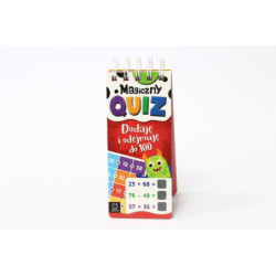 Magiczny quiz Dodaję i odejmuję do 100 Spir..33844