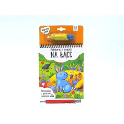 Malow.z pisakiem wodnym Pokoloruj ...na łące 31765