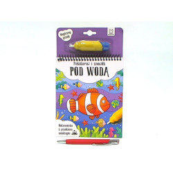 Malow.z pisakiem wodnym Pokoloruj...pod wodą 31772