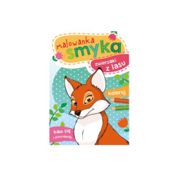 Malowanka smyka Zwierzaki z lasu 59062