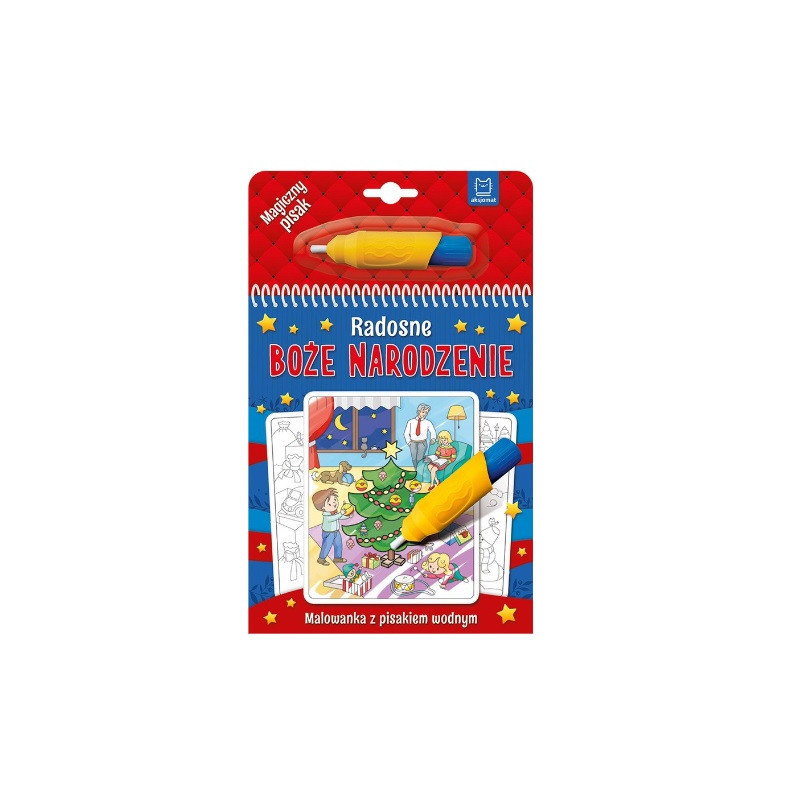 Malowanka z pisakiem Radosne Boże Narodzenie 34049
