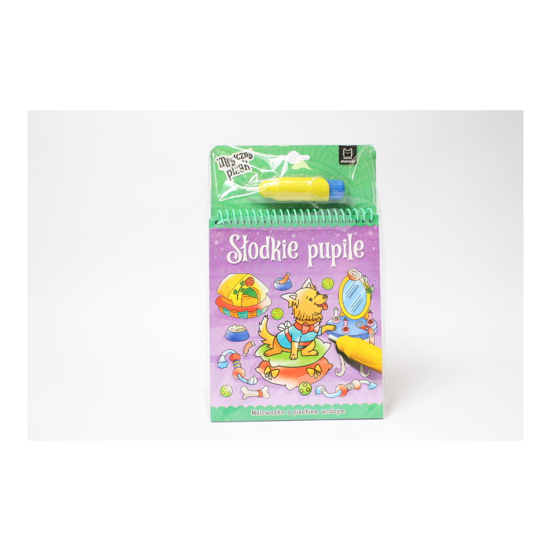 Malowanka z pisakiem wodnym Słodkie pupile 32748