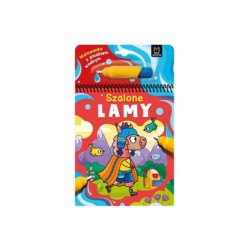 Malowanka z pisakiem wodnym Szalone lamy 37361