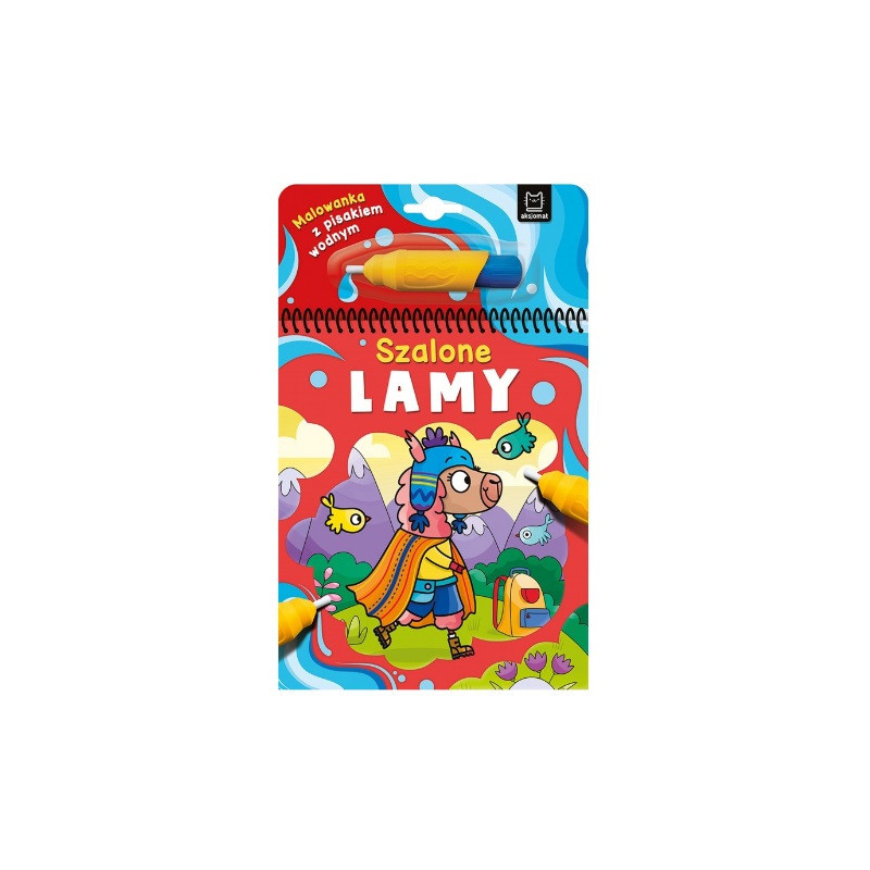 Malowanka z pisakiem wodnym Szalone lamy 37361