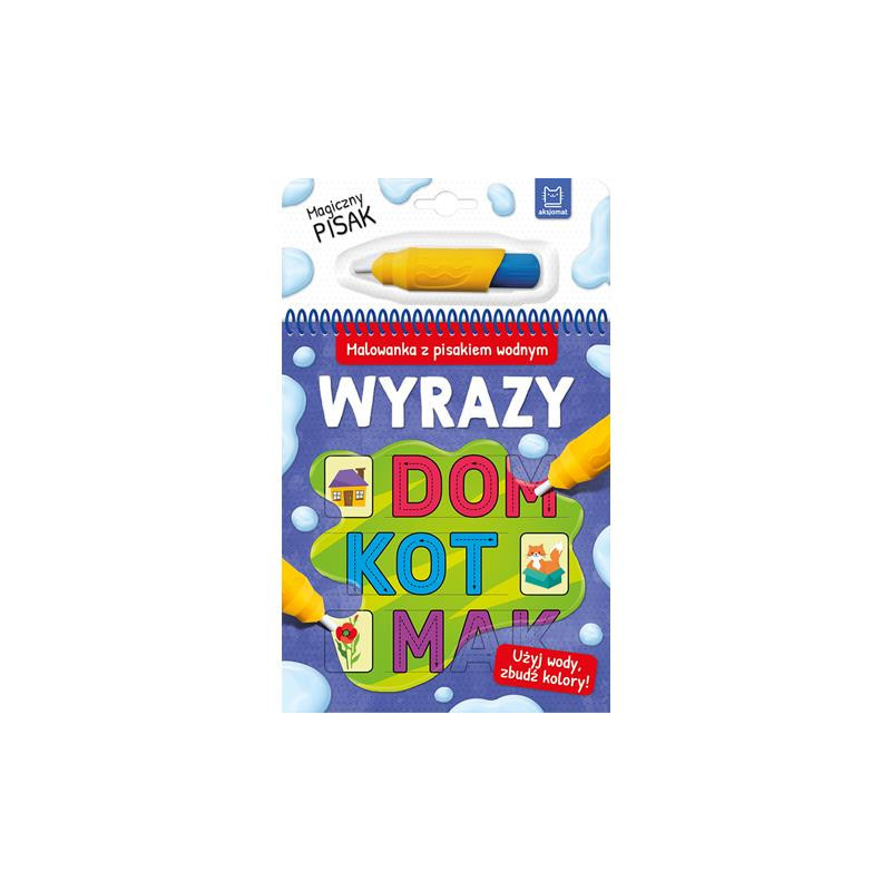 Malowanka z pisakiem wodnym Wyrazy 69144