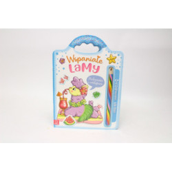 Malowanka..Zacz.kredka Wspaniałe lamy 36708