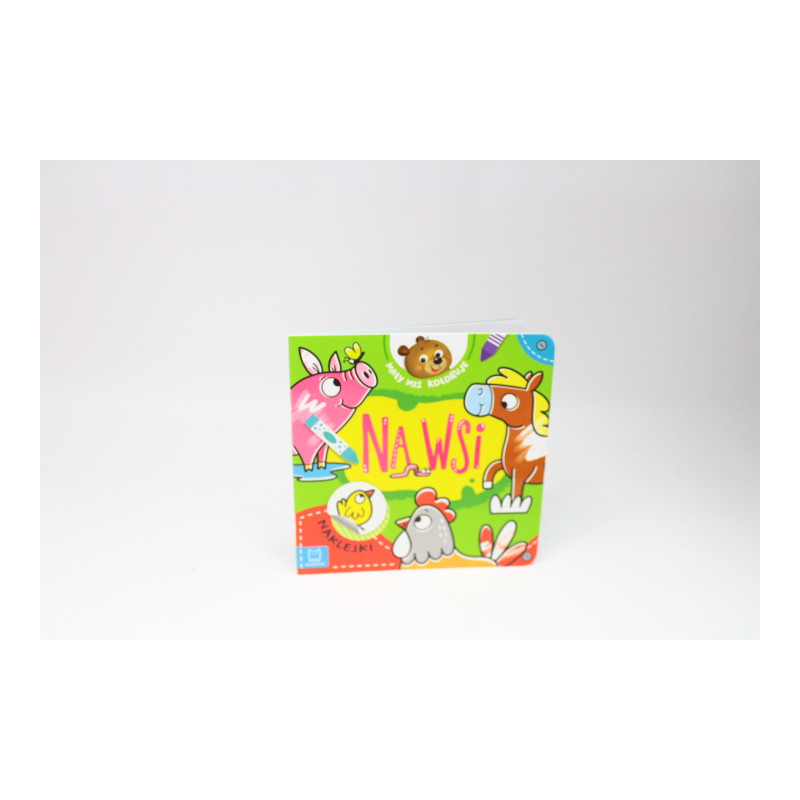 Mały miś koloruje Na wsi 37132