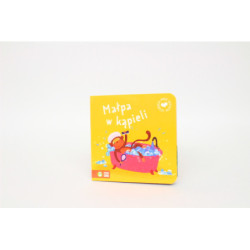 Moje pierwsze bajeczki Małpa w kąpieli 08423