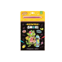 Niezwykłe smoki Zdrapywanka z rysikiem 36098