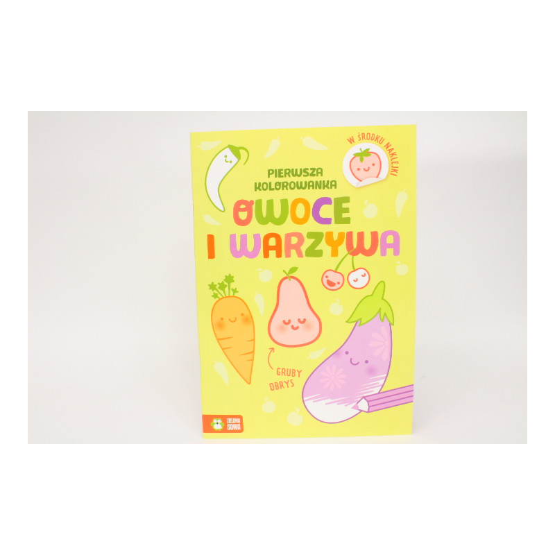 Pierwsza kolorow.Gruby obrys Owoce 58.11.1 09727