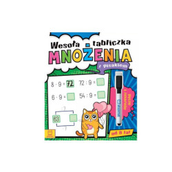 Piszę i zmazuję Wesoła tabliczka mnoż..3780 35619