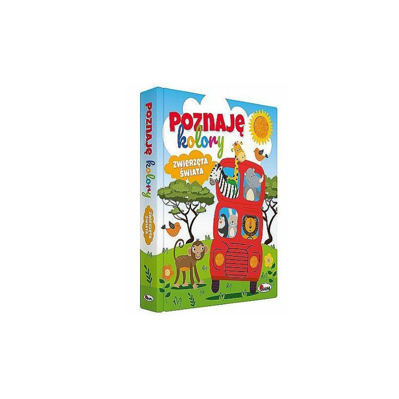 Poznaję kolory Zwierzęta świata 58.11.1. 12320