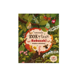 Rok w lesie Robaczki książka z okienkami 38507