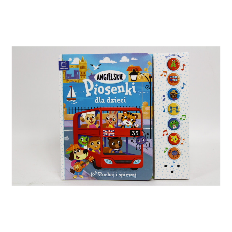 Słuchaj i śpiewaj Ang. piosenki d/dzieci 33400