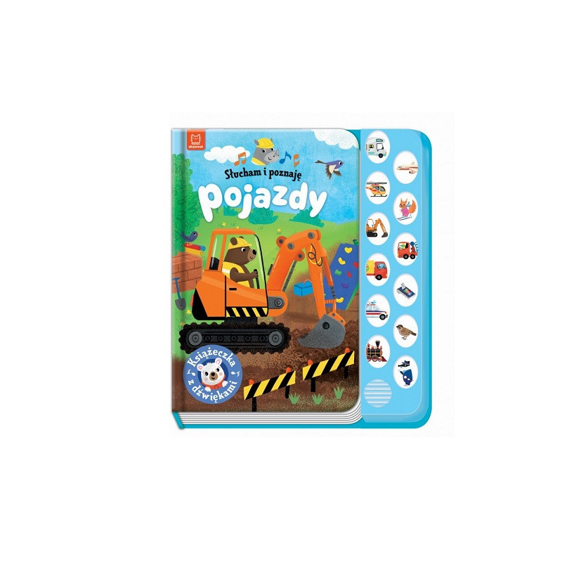 Słucham i poznaję Pojazdy książeczka z dźw 34124