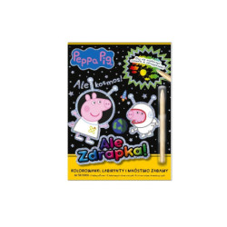 Świnka Peppa Ale zdrapka! cz3 Ale kosmos! 22892