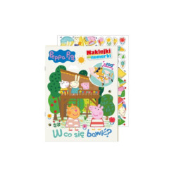 Świnka Peppa Nakl.n/num.cz4 W co się bawić? 24131