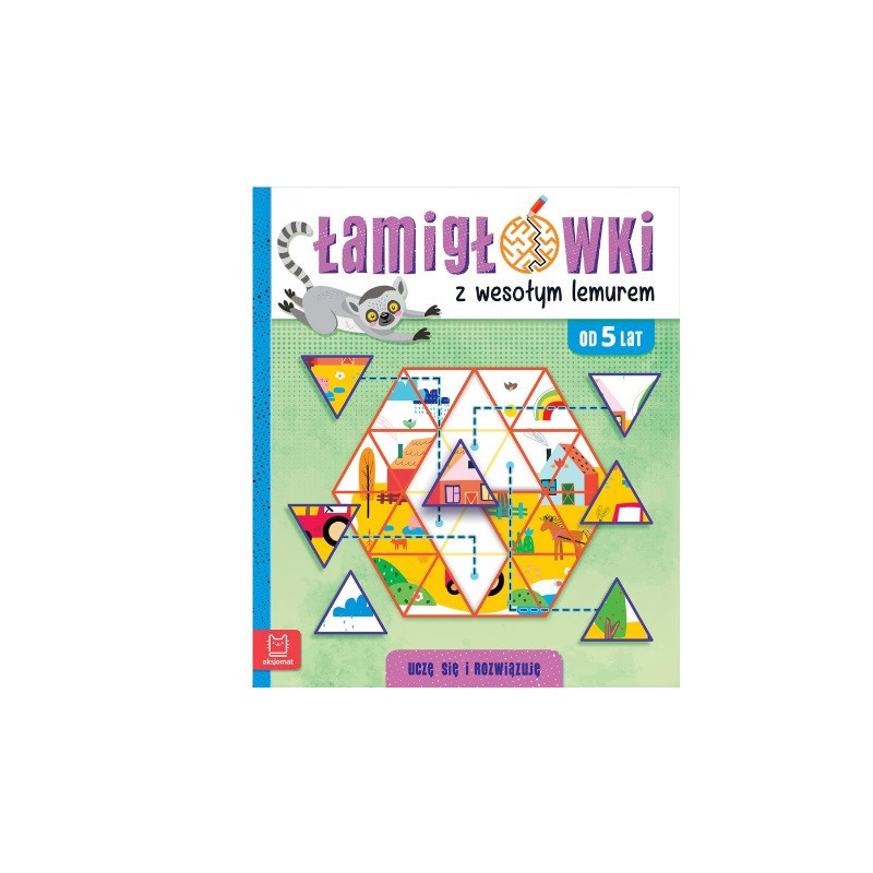 Uczę się i rozw.5+ Łamigł.z wesołym lemurem 35237