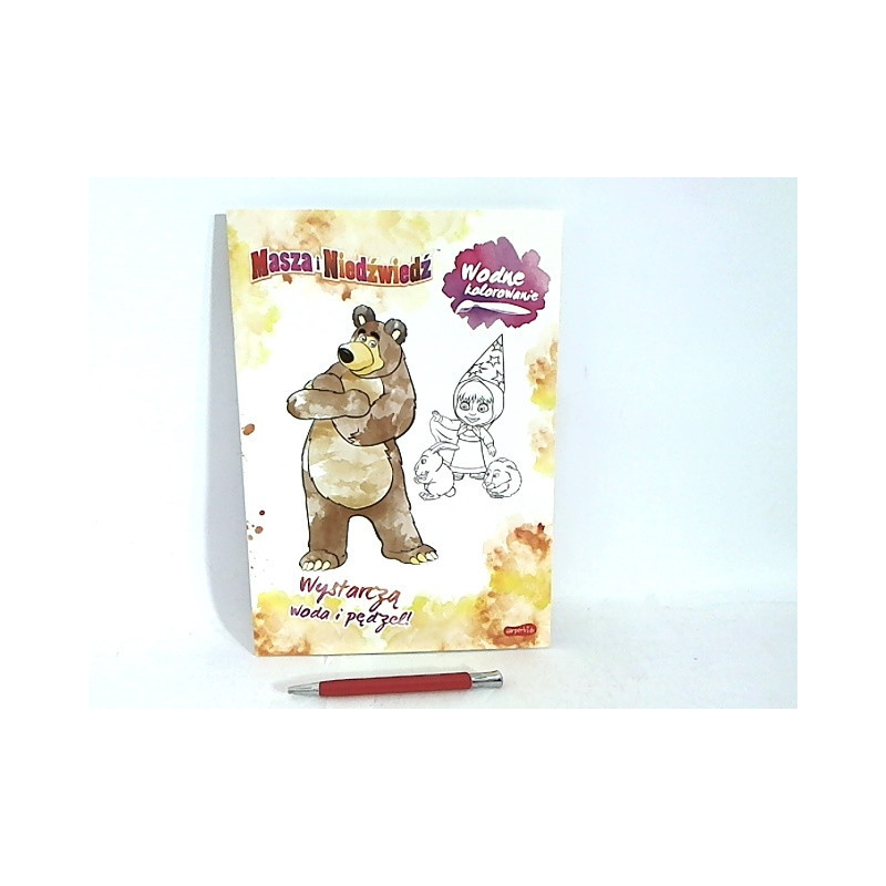 Wodne kolorowanie Masza i Niedźwiedź 71349