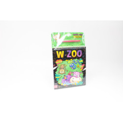 Zdrapuj i szukaj małpki W zoo 36777