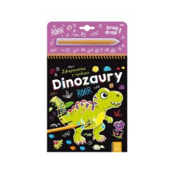Zdrapywanka z rysikiem Dinozaury 31703
