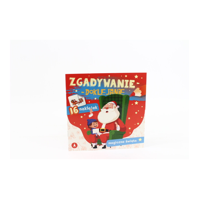Zgadywanie-doklejanie Magiczne święta 73867