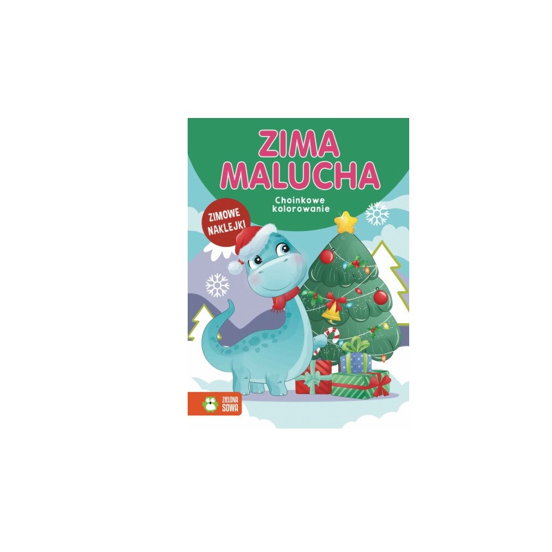Zima malucha Choinkowe kolorowanie 08904