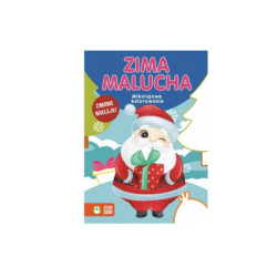 Zima malucha Mikołajowe kolorowanie 08911