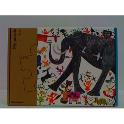  CLE Moje puzzle Zwierzęta eko 50165