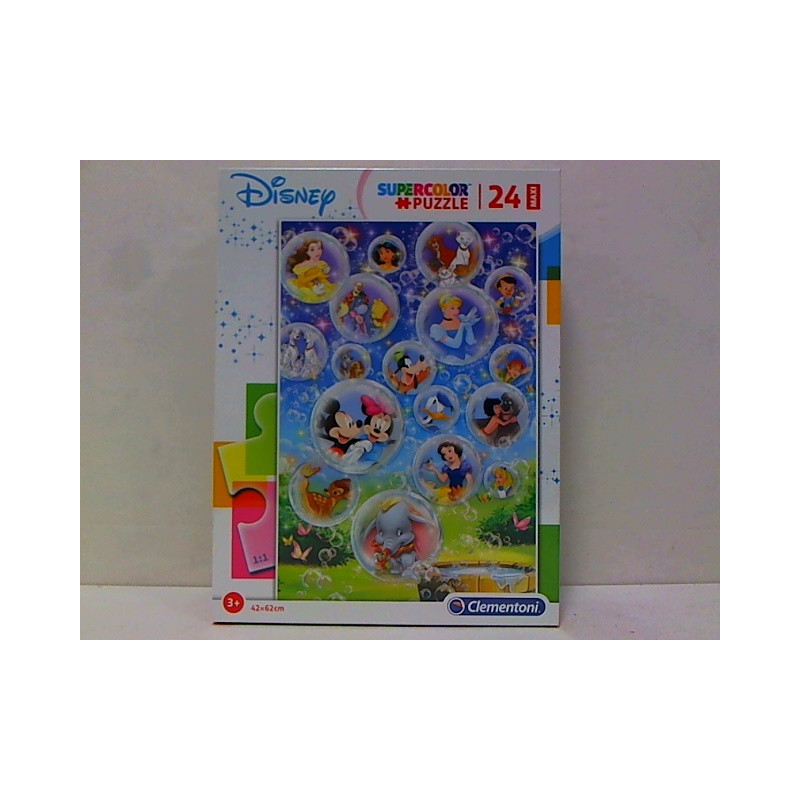  CLE puzzle 24 maxi SuperKolor DisneyClas.28508